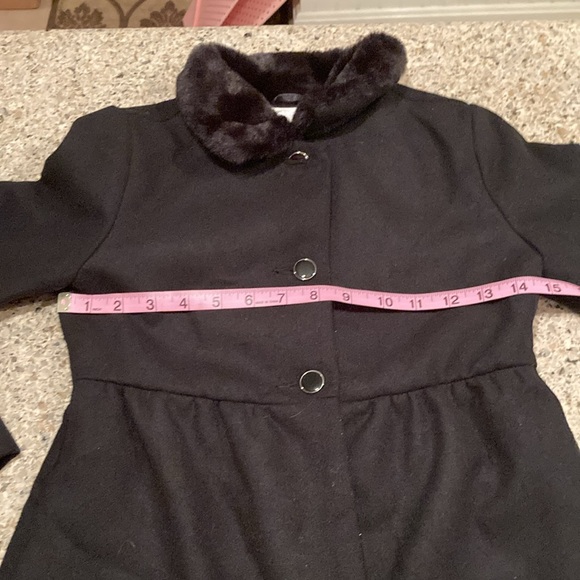 Girls 7-8 (M) Gymboree Black Dress Coat - Picture 11 of 11